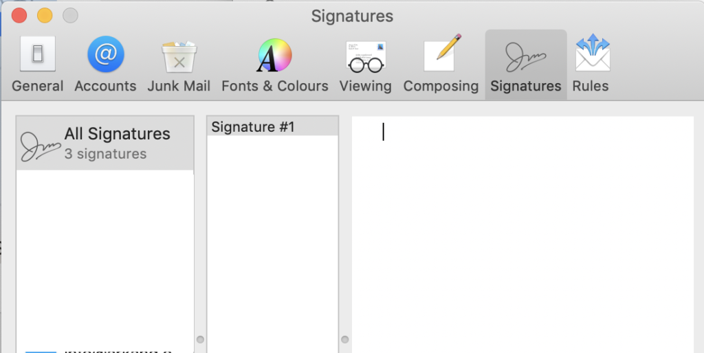 best way to create email signature for mac